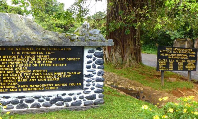 Marangu Gate