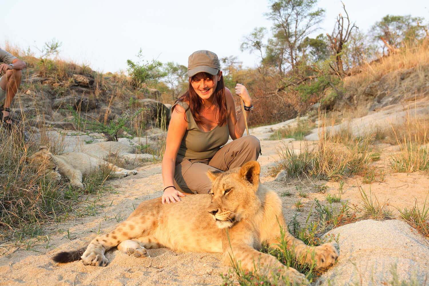Lion Walk - Victoria Falls